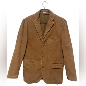J Crew Mens Corduroy Jacket Color Brown Size S